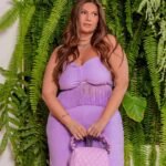 Cropped Franjas Lavanda T: 44/46