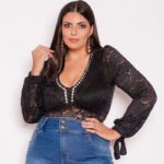 Body Rendado Pedrarias