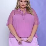 Blusa Ester Rendada Tam. 46 e 48