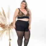 Meia Calça Preta Tule