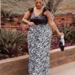 Calça Pantalona Animal Print Zebra