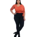 Legging Preta Flanelada