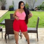 Shorts Mônica Viscose Tam 46/48