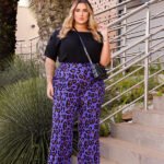 Calça Pantalona Onça Pintada