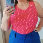 Shorts Alfaiataria Azul